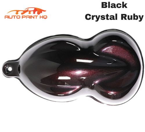 Black crystal ruby gallon - black,